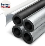 4 Pack Pipe Insulation Foam Tube, Self Adhesive Pre Slit Line. Fixed Price $23.86.