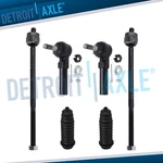 6PC Inner Outer Tie Rod Set & Rack Boots For 96-00 Dodge Caravan Voyager. Fixed Price $42.73.