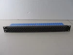 Bittree 1U Normaled Video Patch Panel With Dvjb-w Modules. Fixed Price $75.00.