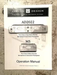 Avalon AD2022 M5 Operation Manual. Fixed Price $16.00.