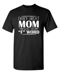 Great Mom Says Sarcastic Humor Novelty Super Soft Ring Spun Funny Shirt. Fixed Price $6.00.