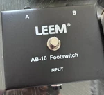Leem AB-10 Footswitch A/b Selector For Amps. Fixed Price $21.74.