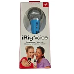 Ik Multimedia Irig Voice Handheld Smartphone Tablet Microphone Blue Ip Kareokee. Fixed Price $21.99.