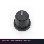 Black Knob Cap (with Indicator Line) For Aphex Aural Exciter Type 103A. Fixed Price $19.98.