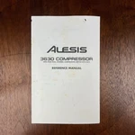Vintage Alesis 3630 Compressor Reference Manual. Fixed Price $20.00.