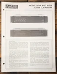 Altec Model 1651A 1652A Equalizer Owner / User Manual *original*. Fixed Price $14.97.