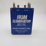 Allen Avionics Hum Eliminator Model HEC-2000-H Bandwidth Dc 30MHZ. Fixed Price $12.99.