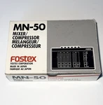 New In Box Fostex MN-50 Mixer/compressor Audio Equipment Retro Collectible 1980S. Fixed Price $249.99.