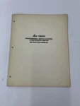 Dbx 160X Professional Single Channel Compressor Limiter Instruction User Manual. Fixed Price $22.00.