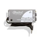 Direct Box 1 Channel Passive Laptop Radial Stagebug SB-5 Silver. Fixed Price $209.99.