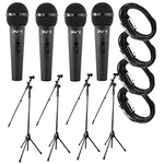 4 Peavey PV7 Nd Magnet Dynamic Microphone With Xlr To Cable +. Fixed Price $239.99.