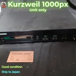 Kurzweil 1000PX Piano Expander Sound Module Rack Synth Vintage Tested. Fixed Price $275.96.