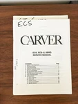 Carver Ecs-u Sbrd Speaker Control Service Manual *original*. Fixed Price $29.97.