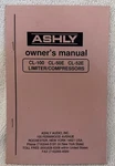 Ashly Owner Manual CL-100, CL-50E, CL-52E Limiter Compressors. Fixed Price $16.00.
