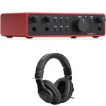 Focusrite Scarlett 2I2 4TH Gen Usb Interface And Audio-technica ATH-M30X. Fixed Price $294.99.