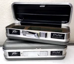 1980S Peavey Microphone Pvm Travel Road Cases Foam Inserts/latches Set Of 2, Usa. Fixed Price $44.10.