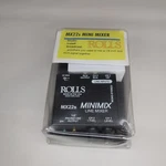 Rolls MX22S Mini 2-CHANNEL Mixer. Fixed Price $39.99.