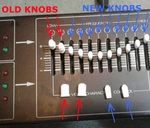 Set Of 32 Slider Cap Knobs For Roland Graphic Equalizer Seq 331 315 Fader. Fixed Price $19.95.