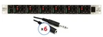 Behringer Powerplay HA6000 6-CHANNEL Headphone Mixing/distribution Amplifier. Fixed Price $327.98.