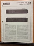 Altec Lansing Service Manual For 1651A 1652A Active Equalizers Original. Fixed Price $14.98.