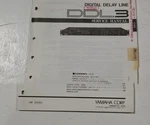 Vintage Yamaha DDL3 Digital Delay Line Service Manual. Fixed Price $17.95.