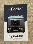 Radial Bigshot Aby True-bypass Switch Pedal. Fixed Price $110.00.