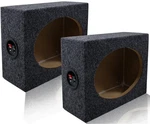 2 Mk Audio 6"X9" Square Mdf Speaker Box Enclosure Black Carpet & Terminal. Fixed Price $49.99.