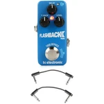 Electronic Flashback 2 Mini Delay Pedal With Ebs Patch Cables. Fixed Price $119.00.