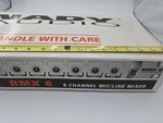 Nady Rmx Rackmount 6-CHANNEL Mic/line Mixer. Fixed Price $86.05.