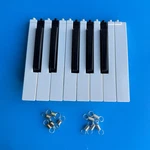 Frs Roland Edirol PCR-30 Keyboard White Black Keys Spring Select Part. Fixed Price $7.84.