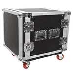 Seismic Audio 10 Space Rack Case With Casters Dj Pro. Fixed Price $279.99.