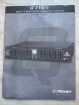 Peavey Owner's Manual Q215 Fx Dual Band Graphic Equalizer With Fls 1998. Fixed Price $12.00.