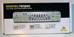 Behringer Minifbq FBQ800 Ultra-compact 9-BAND Graphic Equalizer System.. Fixed Price $75.00.