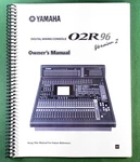 Yamaha 02R96 Version Instruction Manual: 350 Pages & Clear Covers!. Fixed Price $42.20.