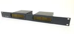 Dorrough Meters 280-DE Aes/ebu Horizontal Pair In Rack Unit With Power Supply. Fixed Price $750.00.