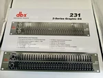 New Dbx 231 Dual Channel 31-BAND Graphic Equalizer Rackmount Pro Audio Eq-tested. Fixed Price $150.00.