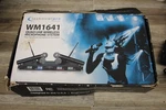 Technical Quad Professional Uhf Wireless Microphone System WM1641 Mics. Fixed Price $109.95.