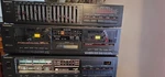 Vtg Technics Bundle Stereo Integrated Amplifier,dual Cassette, Graphic Equalizer. Fixed Price $135.00.
