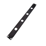 4-HOLE 1U Audio Rack Panel Chassis Mount For Neutrik Size Xlr 1/4" Trs Speakon. Fixed Price $13.99.