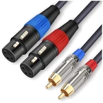 15FT Dual Xlr To Rca Cord For Mixer, Microphone. Fixed Price $55.79.