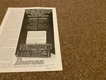 JBF63 Advert 11X6 Ibanez 230 & AD220 Analog Delay With Multi Flanger. Fixed Price $8.05.