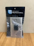 Pro WP1009 Single Gang Wallplate With NL4MP Connector R, Steel. Fixed Price $10.99.