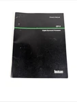 Original Lexicon CP-3 Digital Surround Processor Manual. Fixed Price $29.95.