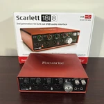 Focusrite Scarlett 18I8 (2ND Gen) 18-IN/8-OUT Usb Audio Interface Cib. Fixed Price $230.00.