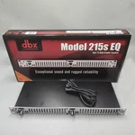 New Dbx 215S 15-BAND Dual Channel Graphic Equalizer Switchable 6 Or. Fixed Price $105.00.