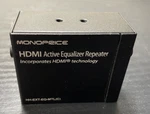 Monoprice Hdmi Active Equalizer Repeater Hh-ext-eq-mtl(c). Fixed Price $9.99.