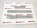 50 Pack Tci Precision Metals Aluminum Machine Ready Blank Plates 2"X1"X3/4". Fixed Price $89.99.