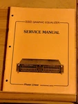 Rare Phase Linear E20 Graphic Equalizer Service Manual Original. Fixed Price $28.95.