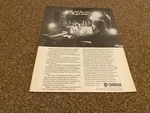 JBF42 Advert 11X8 Yamaha EM-80. 100 & 150 Integrated Mixer/amplifiers. Fixed Price $12.24.