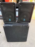 Yorkville Excursion Elite 1000 Sound System Speaker Pair. Fixed Price $600.00.
